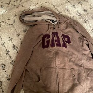 Hardly worn GAP brown hoodie